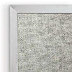 Vinyl Bulletin Board with Aluminum Frame 36