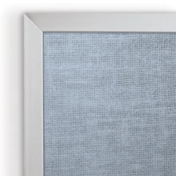 Vinyl Bulletin Board with Aluminum Frame 5'Wx3'H