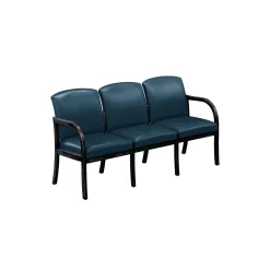 Vinyl Three Seat Sofa