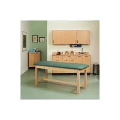 Vinyl Treatment Table with Wood Frame 72"W x 30"D