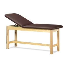 Vinyl Treatment Table with Wood Frame 72