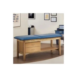 Vinyl Treatment Table with Drawers 30"D