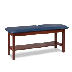 Vinyl Treatment Table with Shelf 72