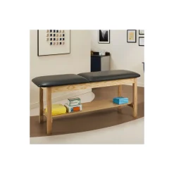 Vinyl Treatment Table with Shelf 72