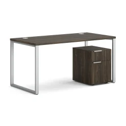Voi O-Leg Writing Desk w/ Pedestal - 60