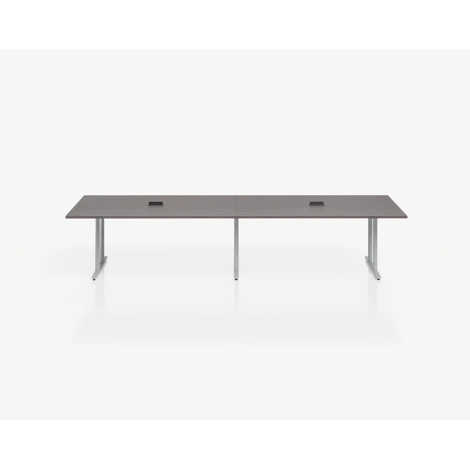 Voyage Conference Table with Two Power Modules - 144"Wx48"D
