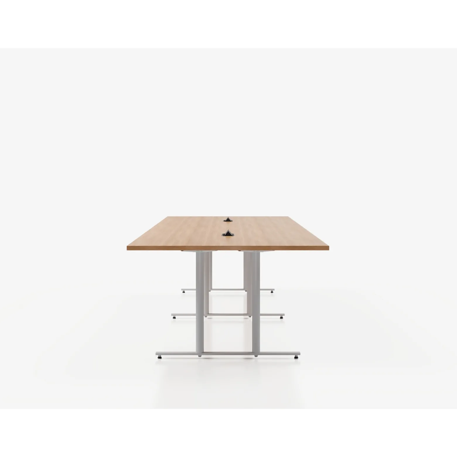 Voyage Conference Table with Two Power Modules - 144"Wx48"D
