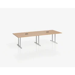Voyage Conference Table with Two Power Modules - 120"Wx48"D