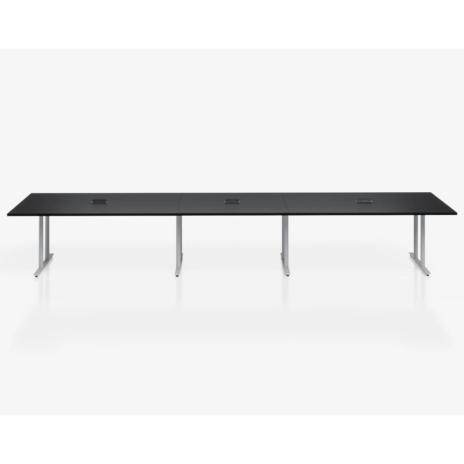 Voyage Conference Table with Three Power Modules - 192"Wx48"D