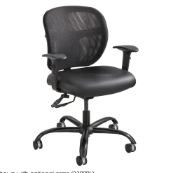 Vue Big and Tall Armless Mesh Back Chair