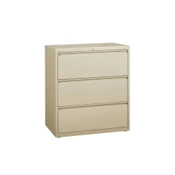 36"W Three Drawer Lateral File