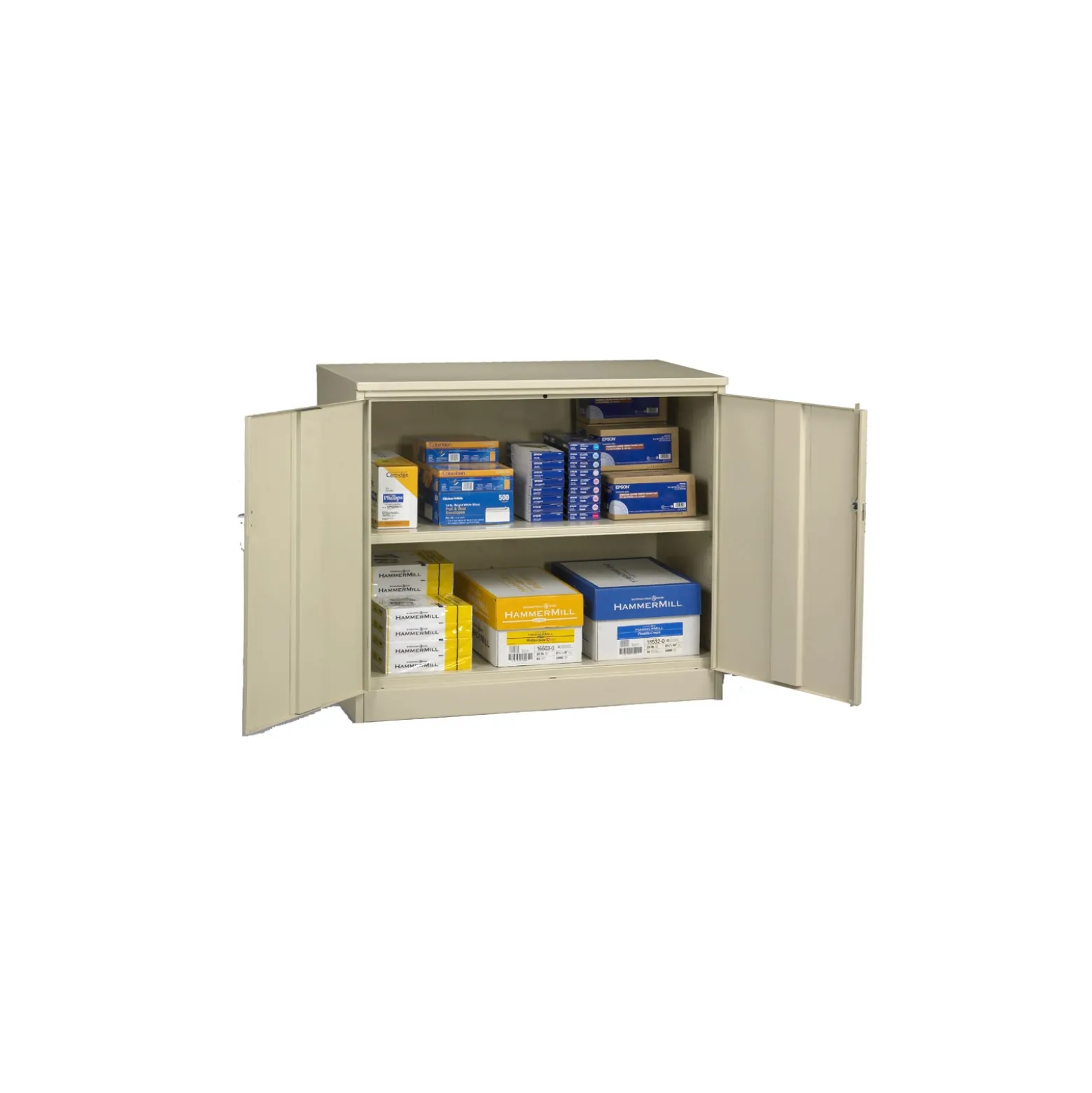 48"W x 24"D x 42"H Counter Height Jumbo Storage Cabinet