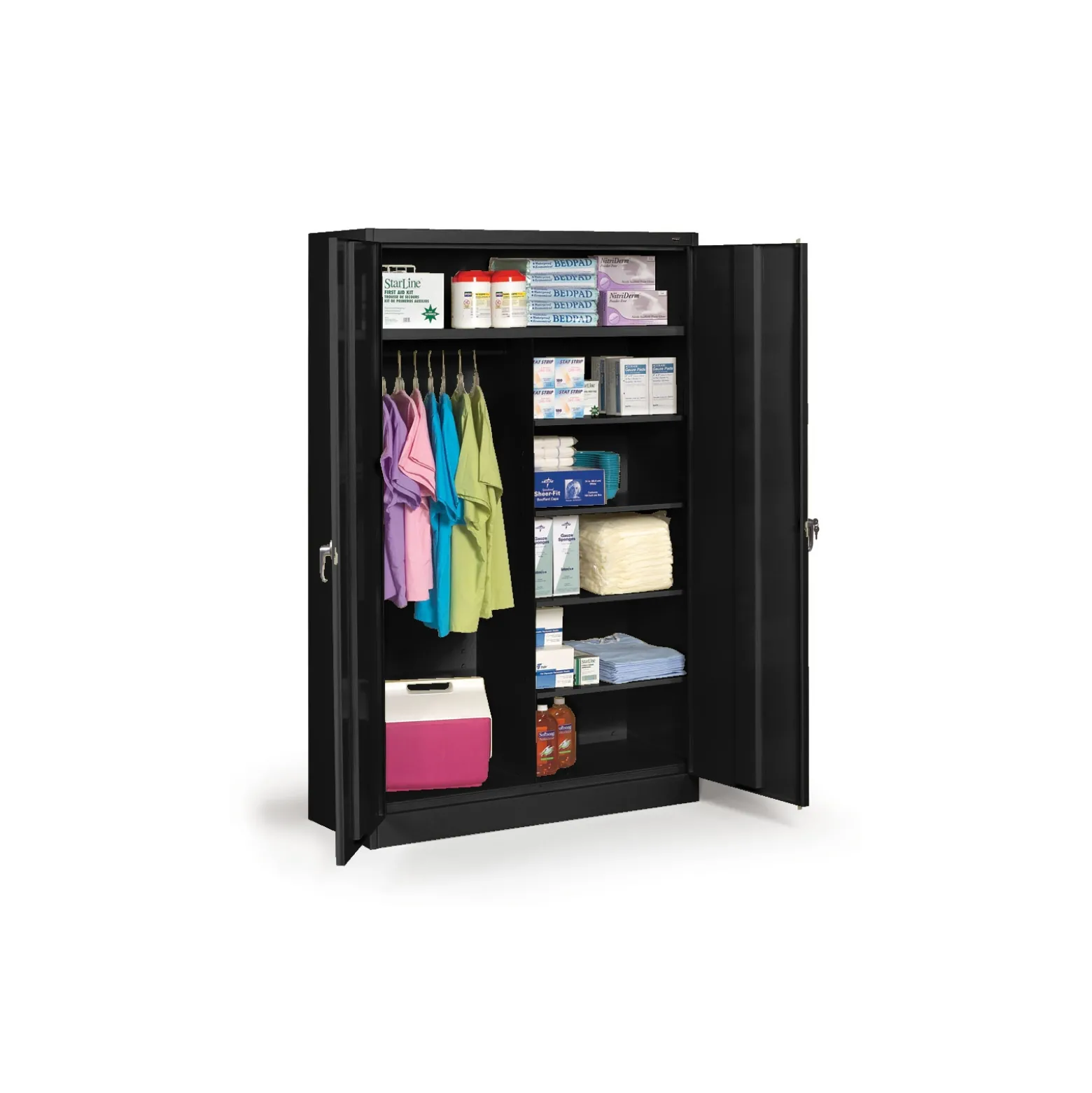 48"W x 24"D x 78"H Jumbo Combination Storage Cabinet