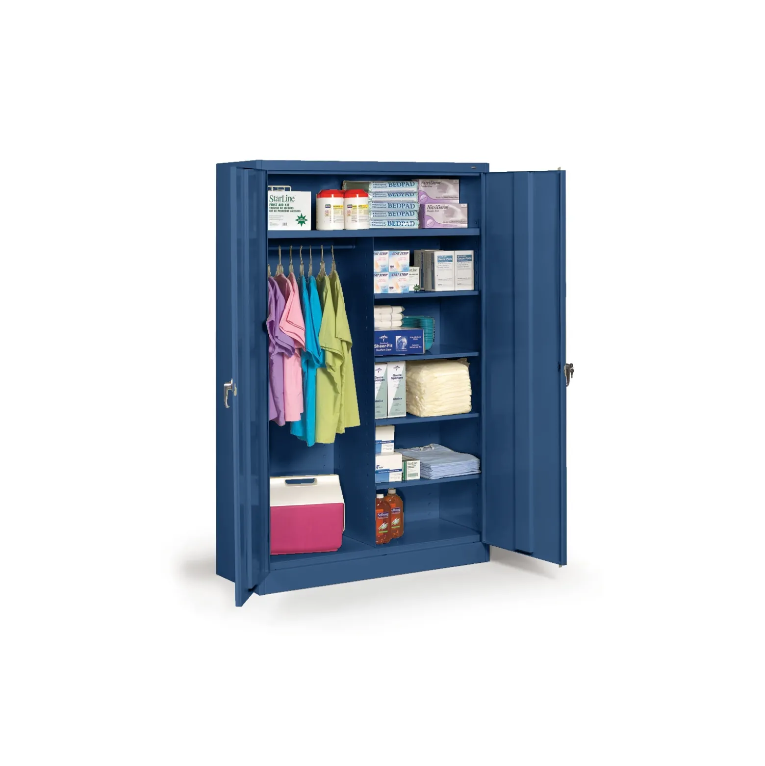 48"W x 24"D x 78"H Jumbo Combination Storage Cabinet