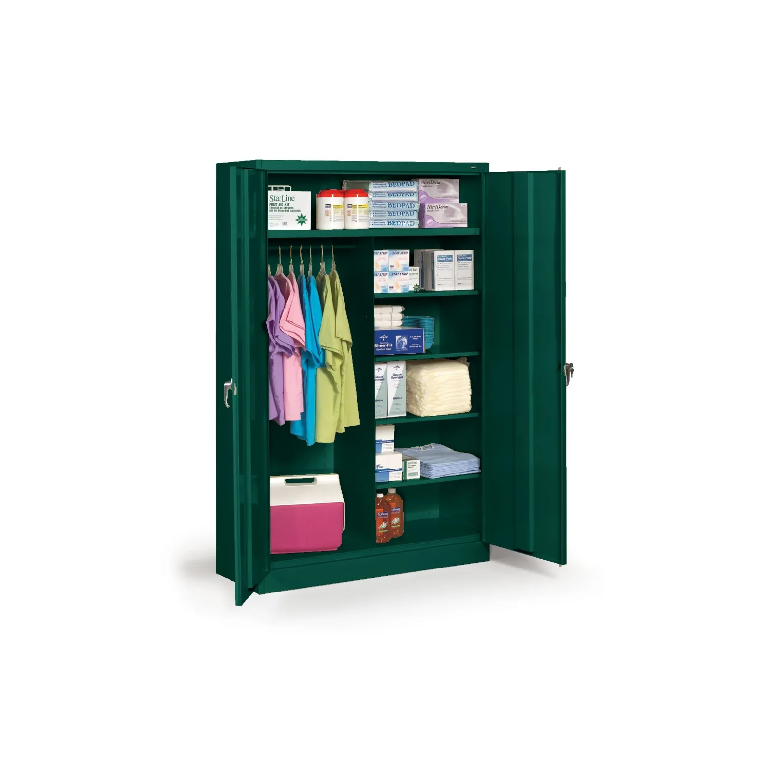 48"W x 24"D x 78"H Jumbo Combination Storage Cabinet