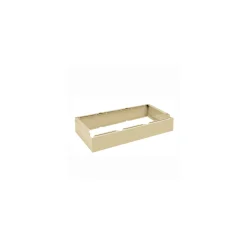 36"W x 18"D x 6"H Three Wide Locker Base