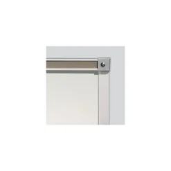 5'W x 3'H Aluminum Trim Porcelain White Board