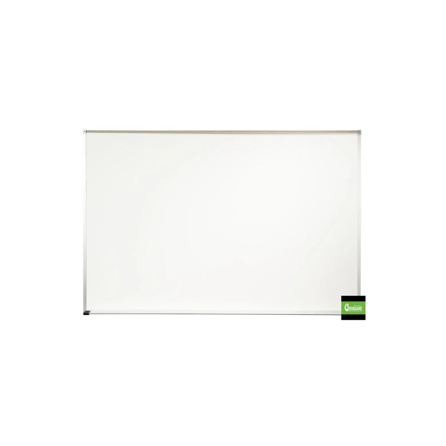 4'W x 3'H Aluminum Trim Porcelain White Board