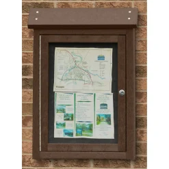 Wall Mounted Outdoor Message Center