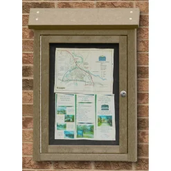 Wall Mounted Outdoor Message Center
