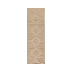 Washable Jute 8' Runner Area Rug