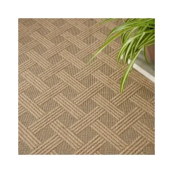 Washable Jute 4' x 6' Area Rug
