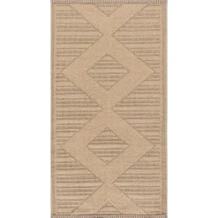 Washable Jute 2' x 4' Area Rug