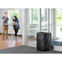 Waste Receptacle, Indoor and Outdoor Open Top- 32 Gallon