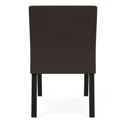 Waterfall Armless Guest Chair in Standard Fabric, 4-Leg Base