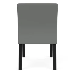 Waterfall Armless Guest Chair in Standard Fabric, 4-Leg Base