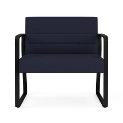 Waterfall Bariatic Chair in Standard Fabric, Sled Base