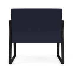 Waterfall Bariatic Chair in Standard Fabric, Sled Base