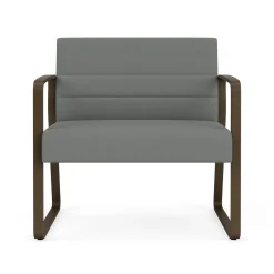 Waterfall Bariatic Chair in Standard Fabric, Sled Base