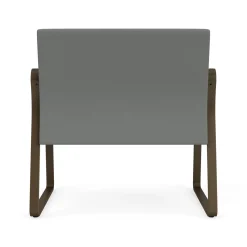 Waterfall Bariatic Chair in Standard Fabric, Sled Base
