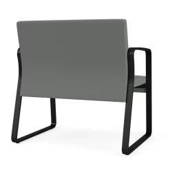 Waterfall Bariatic Chair in Standard Fabric, Sled Base