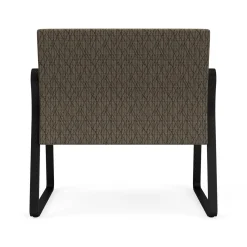 Waterfall Bariatric Chair, Sled Base in Designer Upholstery
