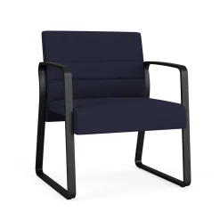 Waterfall Fabric Oversized Guest Chair in Standard Upholstery