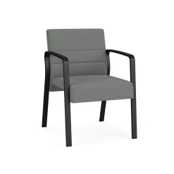 Waterfall Guest Chair in Standard Fabric, 4-Leg Base