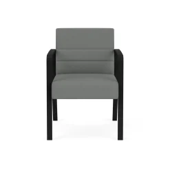 Waterfall Guest Chair in Standard Fabric, 4-Leg Base