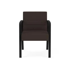 Waterfall Guest Chair in Standard Fabric, 4-Leg Base