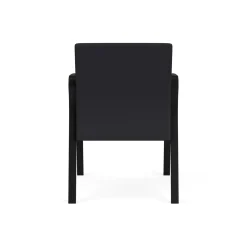 Waterfall Guest Chair in Designer Fabric, 4-Leg Base