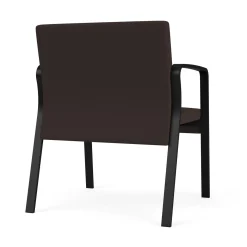 Waterfall Oversize Guest Chair in Standard Fabric, 4-leg Base