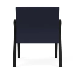 Waterfall Oversize Guest Chair in Standard Fabric, 4-leg Base
