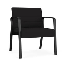 Waterfall Oversize Guest Chair in Standard Fabric, 4-leg Base