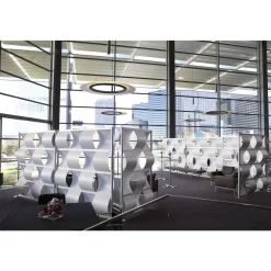 Wave Panel Wall Mobile Partition - 52