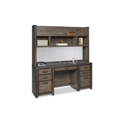 Westgate Credenza with Hutch 66"Wx18"Dx72"H