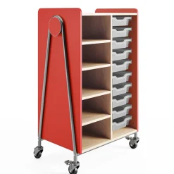 Whiffle Double Storage Cart 48