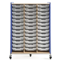 Whiffle Triple Storage Cart - 60”H
