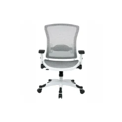 White Frame Mesh Ergonomic Computer Chair