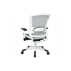 White Frame Mesh Ergonomic Computer Chair